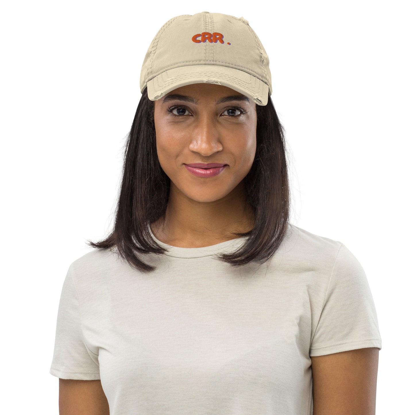 CRR. Distressed Dad Hat